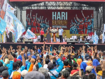 Buruh Sampaikan Tuntutan di Hadapan Prabowo: Minta Omnibus Law Dihapus