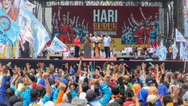 Janji Prabowo ke Buruh di May Day: Hapus Outsourcing - Satgas PHK
