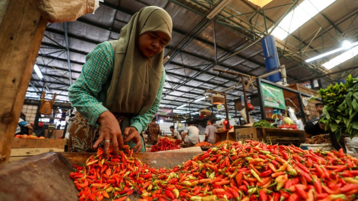 Harga Pangan Hari Ini 3 Mei: Cabai Rawit Merah Tembus Rp61.475 per Kilogram