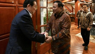 Prabowo Terima Fumio Kishida di Kertanegara, Bahas Apa?