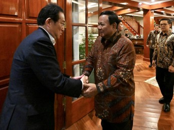 Prabowo Terima Fumio Kishida di Kertanegara, Bahas Apa?