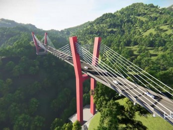 Konstruksi Bangunan Flyover Sitinjau Sumbar Didesain Tahan Gempa