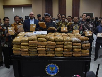 Polri Gagalkan Pengiriman 50 Kg Sabu di Kaltim, 2 Orang Ditangkap