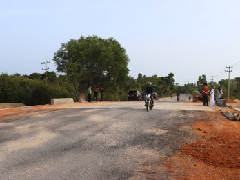 Tahun Ini, Pemprov Kepri Prioritaskan Pembangunan Jalan Lintas Barat Pulau Bintan
