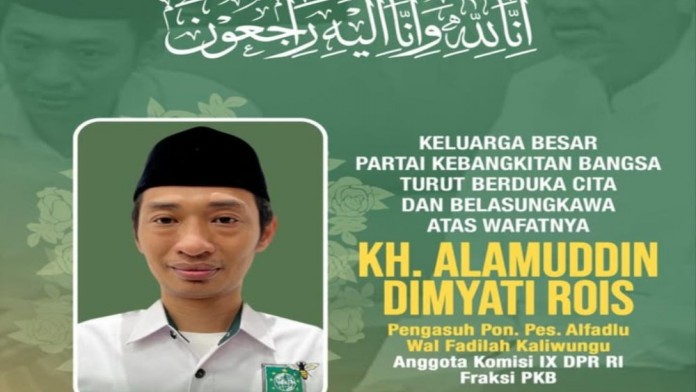 Sempat Dirawat Usai Kecelakaan, Anggota DPR Alamuddin Dimyati Rois Meninggal Dunia