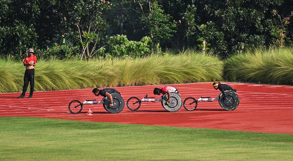 Suasana Pemusatan Latihan Atlet Paralimpiade Jelang Paralimpiade