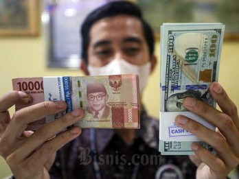 Rupiah Ditutup Menguat ke Level Rp16.449 per Dolar AS