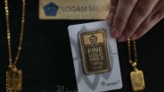 Harga Emas Antam Hari Ini Naik Rp25.000 Jadi Rp1,95 Juta per Gram