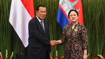Puan Maharani Terima Kunjungan Presiden Senat Kerajaan Kamboja