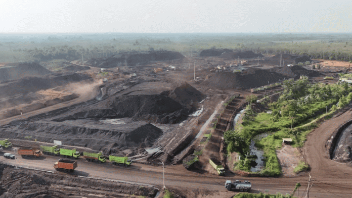 PT Servo Lintas Raya Kurangi Volume Batu Bara di Intermediate Stockpile KM 36