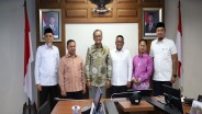 Gubernur Temui Menteri PU, Minta Bangun Infrastruktur di Riau