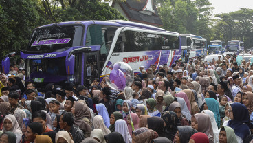 Pelepasan Jamaah Calon Haji di Ciamis