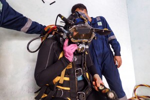 Pelatihan Kerja Pengelasan di Dalam Air