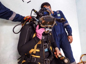 Pelatihan Kerja Pengelasan di Dalam Air