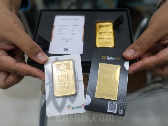 Harga Emas Antam di Pegadaian Turun Lagi, Bisa Borong Rp2.002.000 per Gram
