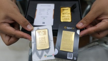 Harga Emas Antam di Pegadaian Naik Hari Ini, per Gram Dibanderol Rp2.004.000