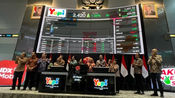 Yupi Indo Jelly (YUPI) Cetak Laba Bersih Rp167,2 Miliar Kuartal I/2025