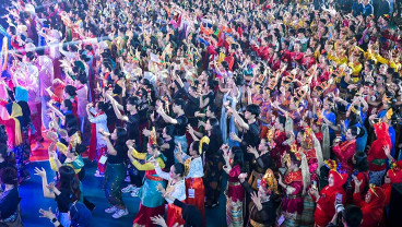 Ribuan Penari Meriahkan Indonesia World Dance Festival 2025