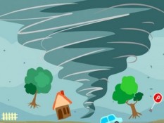 Angin Kencang Terjadi di Kalideres Jakbar, 20 Rumah Rusak