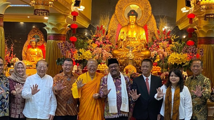Perayaan Waisak, Rano Karno: Jakarta Aman & Nyaman bagi Seluruh Umat Beragama