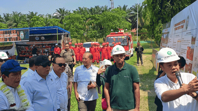 Menteri LHK Apresiasi PT KTU dan Minta Perusahaan Sawit Cegah Karhutla