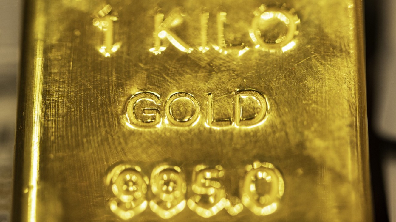 Emas batangan 1 kilogram. Bloomberg/Christopher Pike.
