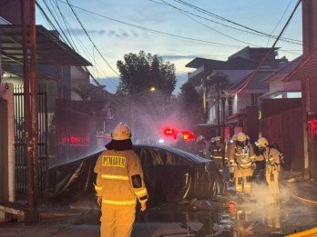 Mobil Listrik BYD Seal Terbakar di Jakbar, Sumber Api Diduga dari Baterai
