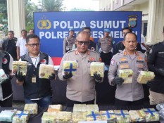 Polisi Tangkap Residivis Bawa Sabu 22 Kg di Medan, Dapat Upah Antar Rp20 Juta