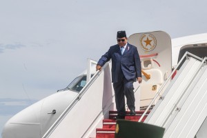 Prabowo Subianto Tiba di Brunei Darussalam