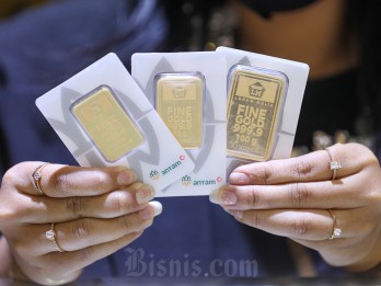 Antam (ANTM) Bidik Volume Penjualan Emas 40.031 Kg pada 2025