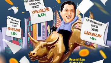 Deretan Saham Portofolio Jumbo Garibaldi Thohir