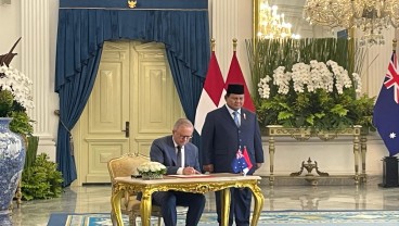 Prabowo Sambut PM Australia Anthony Albanese di Istana Merdeka