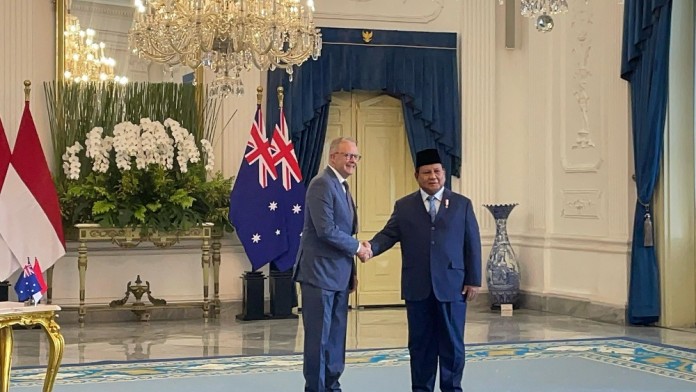 Prabowo dan PM Albanese Perkuat Kerja Sama Bilateral RI-Australia