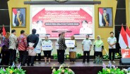 BPJS Ketenagakerjaan Serahkan JKM ke 9 Ahli Waris Sawit Sumsel