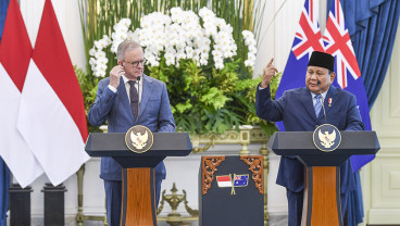 Presiden Prabowo Menerima Kunjungan PM Australia