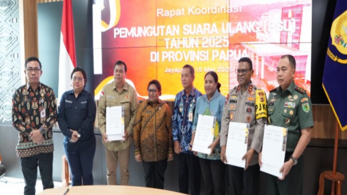 Provinsi Papua Hibahkan Dana Rp165 Miliar untuk Pilkada Ulang