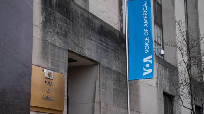 Efisiensi Anggaran Trump Berlanjut, Kantor Voice of America Bakal Dijual