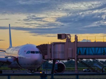 Pesawat Lion Air Pengangkut Jemaah Haji Alami Trouble saat Mendarat di Bandara Minangkabau