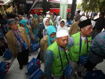 Gelombang Pertama Rampung, 8.243 Jemaah Haji Embarkasi Makassar Telah Diberangkatkan