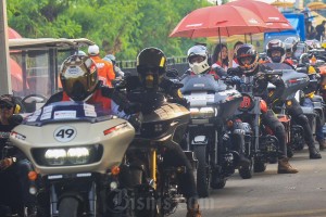 Uji Ketangkasan dan Keterampilan Mengendarai Harley Davidson