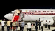 Penampilan Pesawat Kepresidenen Prabowo yang Beda Warna dengan Era Jokowi