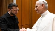 Paus Leo XVI Bertemu Presiden Ukraina Volodymyr Zelensky
