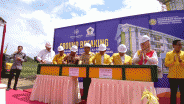 Sumbang Gedung Asrama Madrasah, Bahlil: Golkar dan Muhammadiyah Seperti Ibu dan Anak