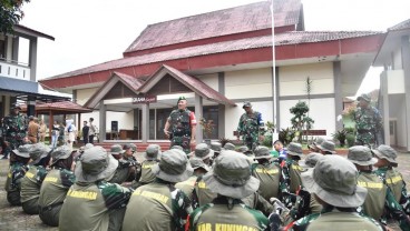 42 Pelajar SMP di Kuningan Dikirim ke Barak Militer