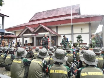 42 Pelajar SMP di Kuningan Dikirim ke Barak Militer