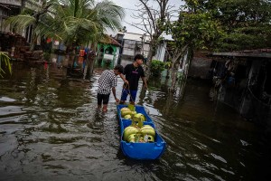 Sebelas Desa di Demak Terendam Banjir Akibat Jebolnya Tanggul Sungai Tuntang