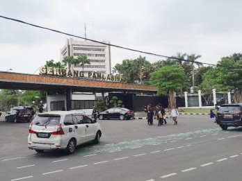 Kondisi Terkini Gedung DPR Jelang Demo Ojol Hari Ini 20 Mei
