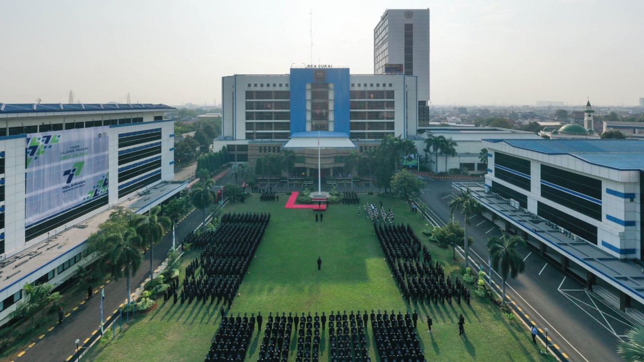 Kantor Pusat Direktorat Jenderal Bea dan Cukai Kementerian Keuangan di Jakarta. / dok. Twitter Bea Cukai Madiun