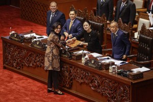 Sri Mulyani Sampaikan Paparan Kerangka Ekonomi Makro dan Pokok-Pokok Kebijakan Fiskal (KEMPPKF) RAPBN