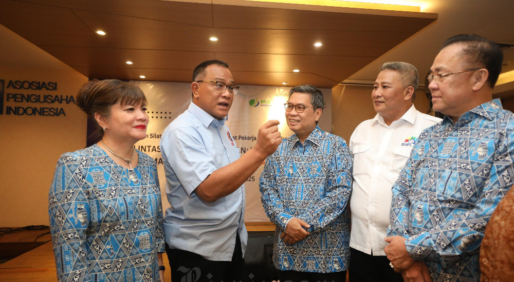Apindo dan Pimpinan Berbagai Konfederasi Serikat Pekerja Gelar Forum Dialog